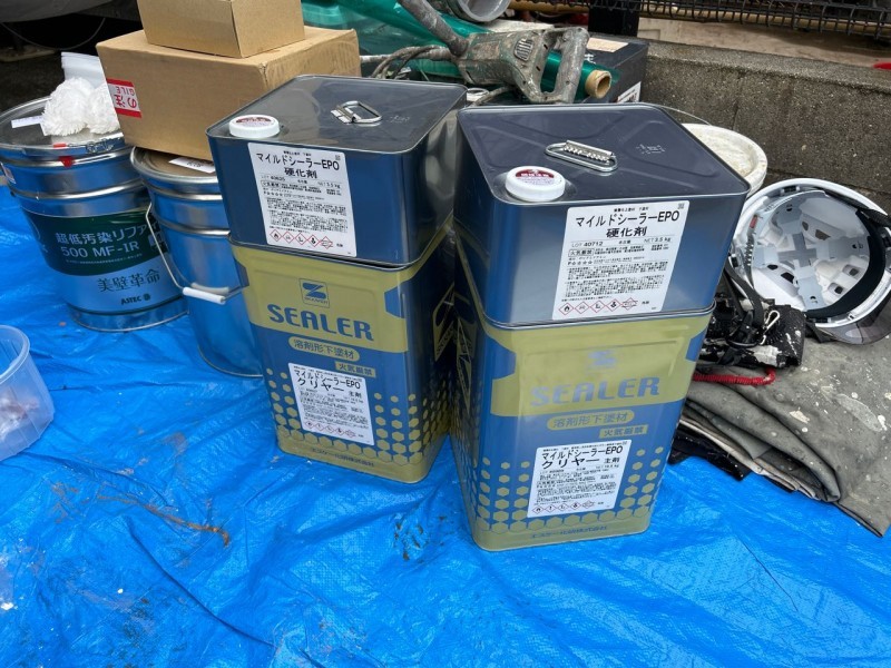 材料検収です。