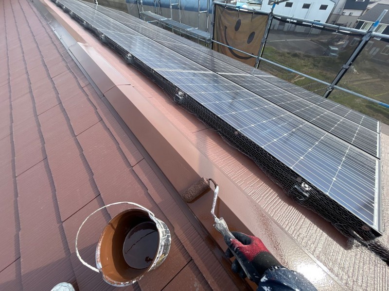 仕上げ塗装2回目です。