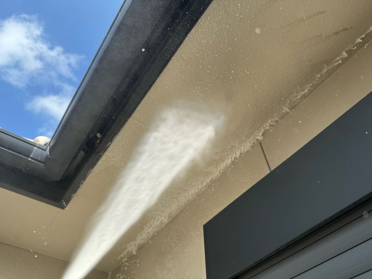 バイオ洗浄塗布です。