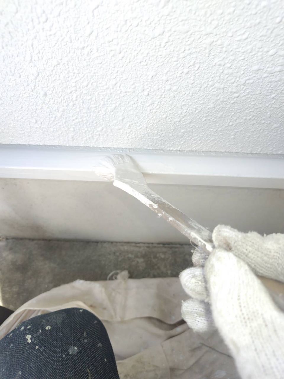 仕上げ塗装2回目です。