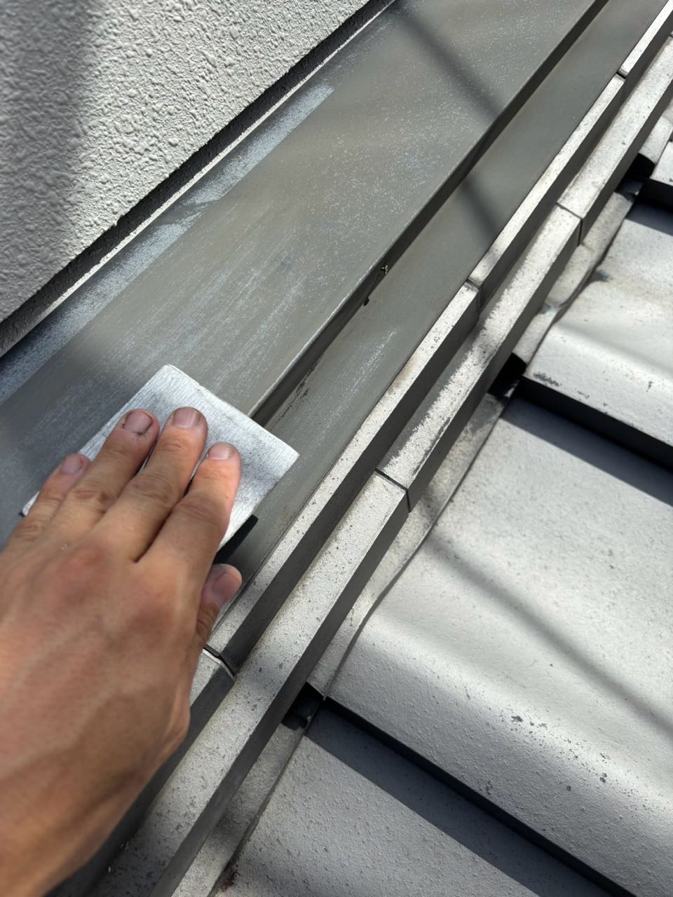 ケレン作業です。