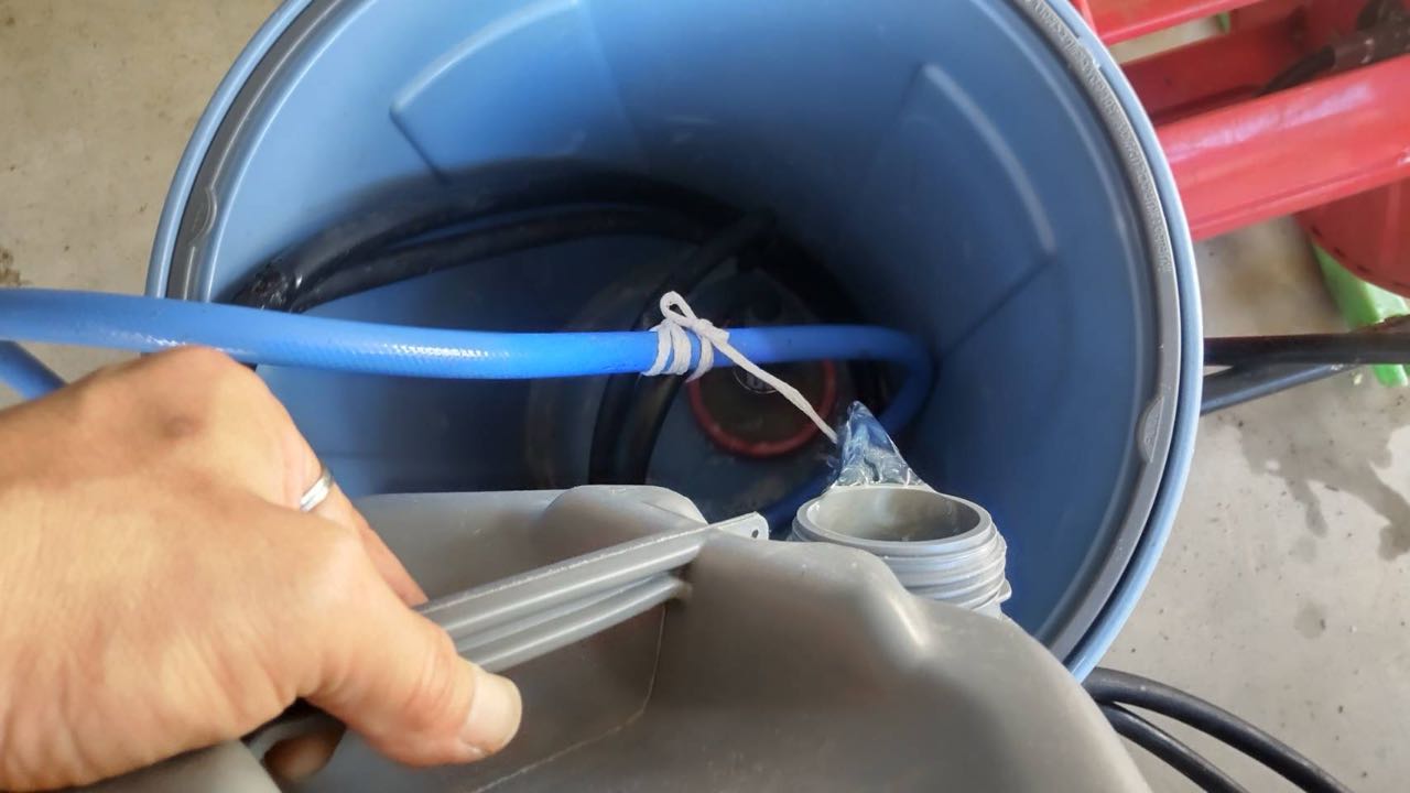 バイオ洗浄原液混入。