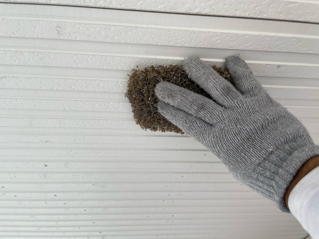 ケレン作業です。