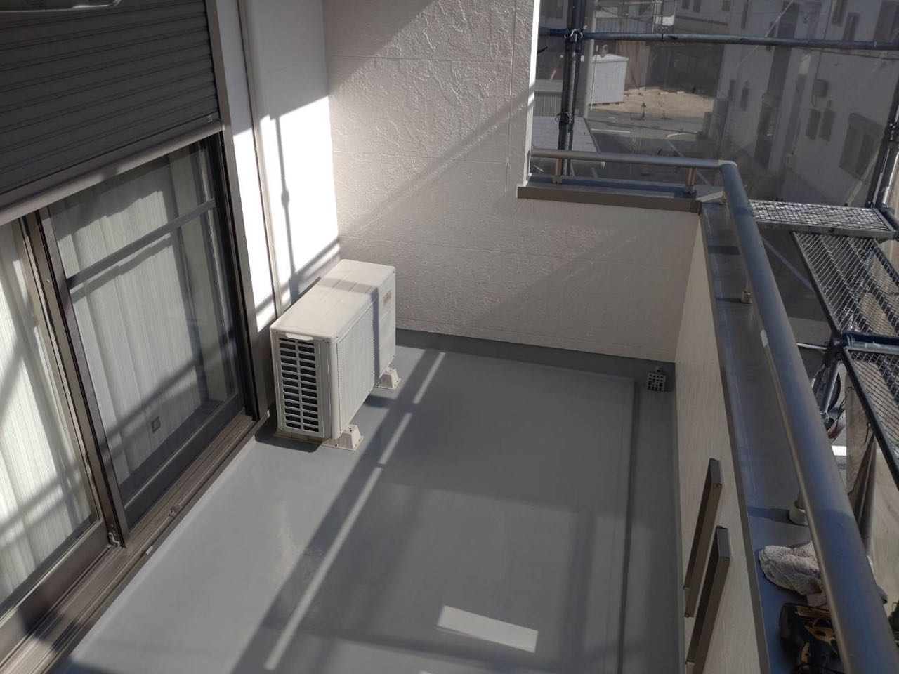 トップコート塗布。