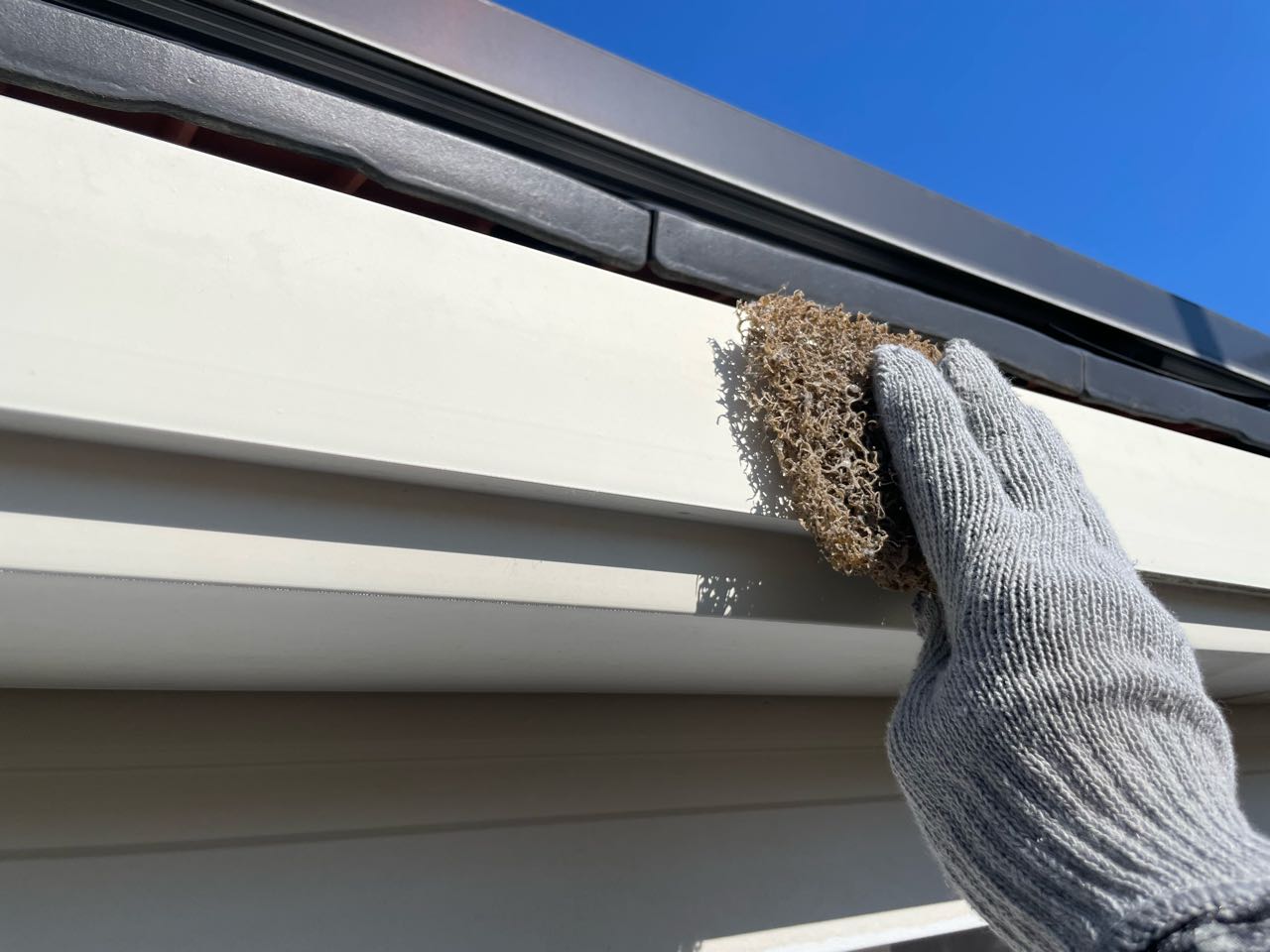 ケレン作業です。