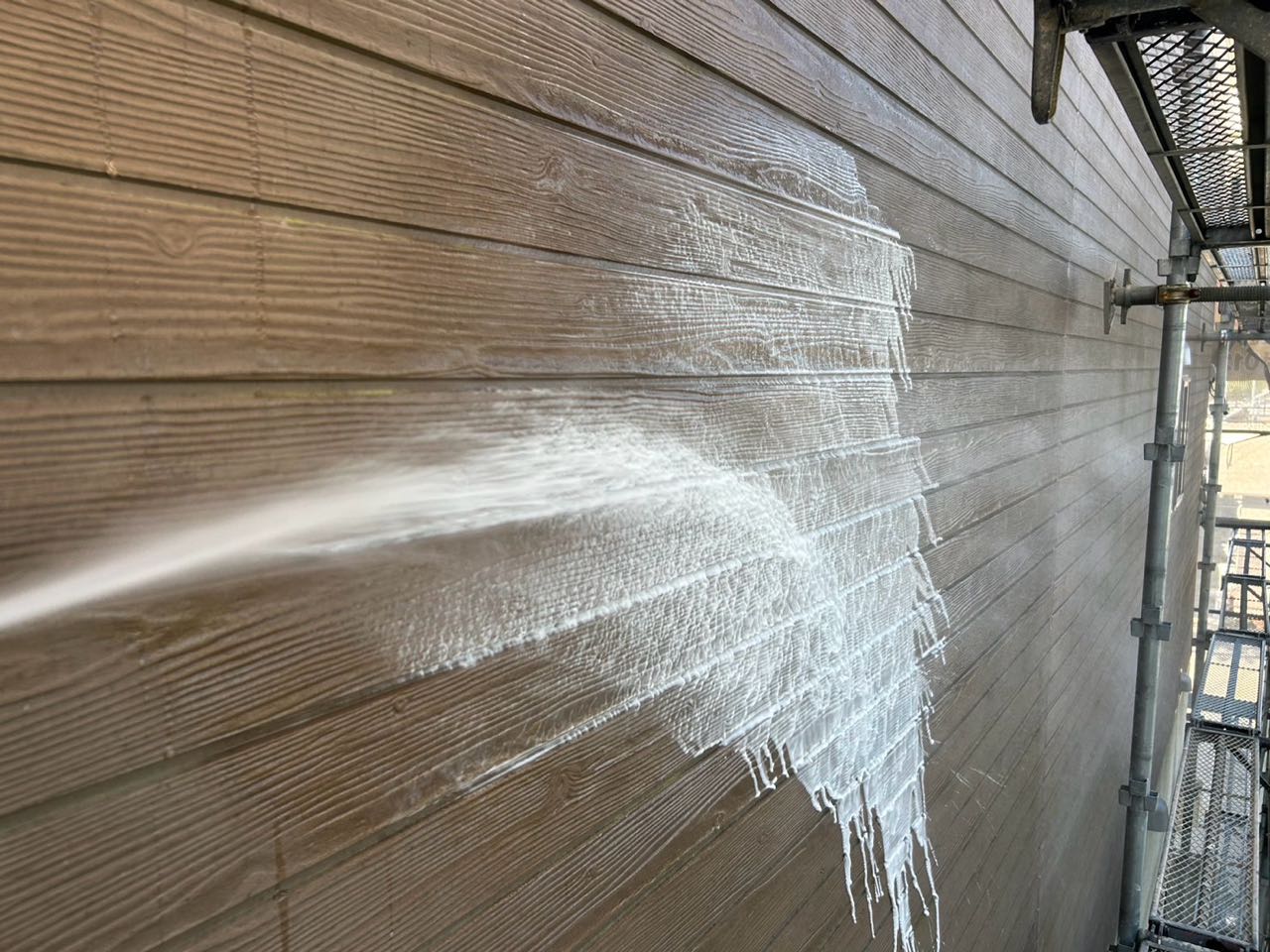 バイオ洗浄塗布です。