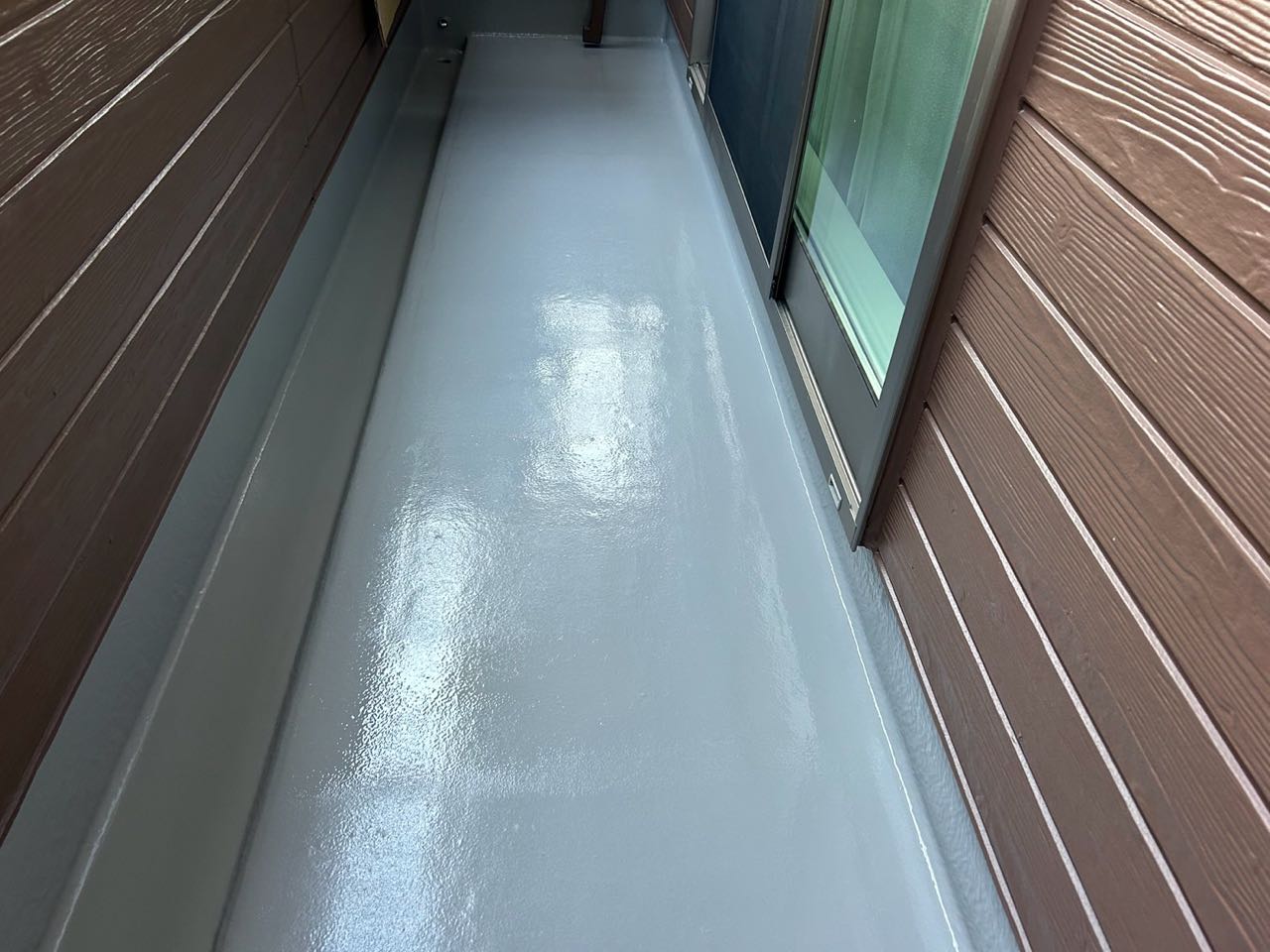 トップコート塗布。