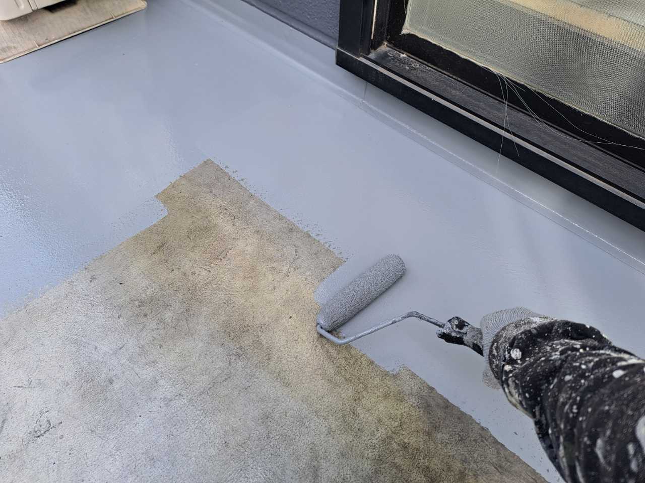 トップコート塗布。