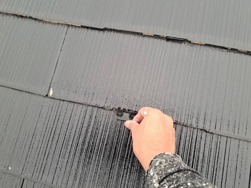 タスペーサー挿入です。