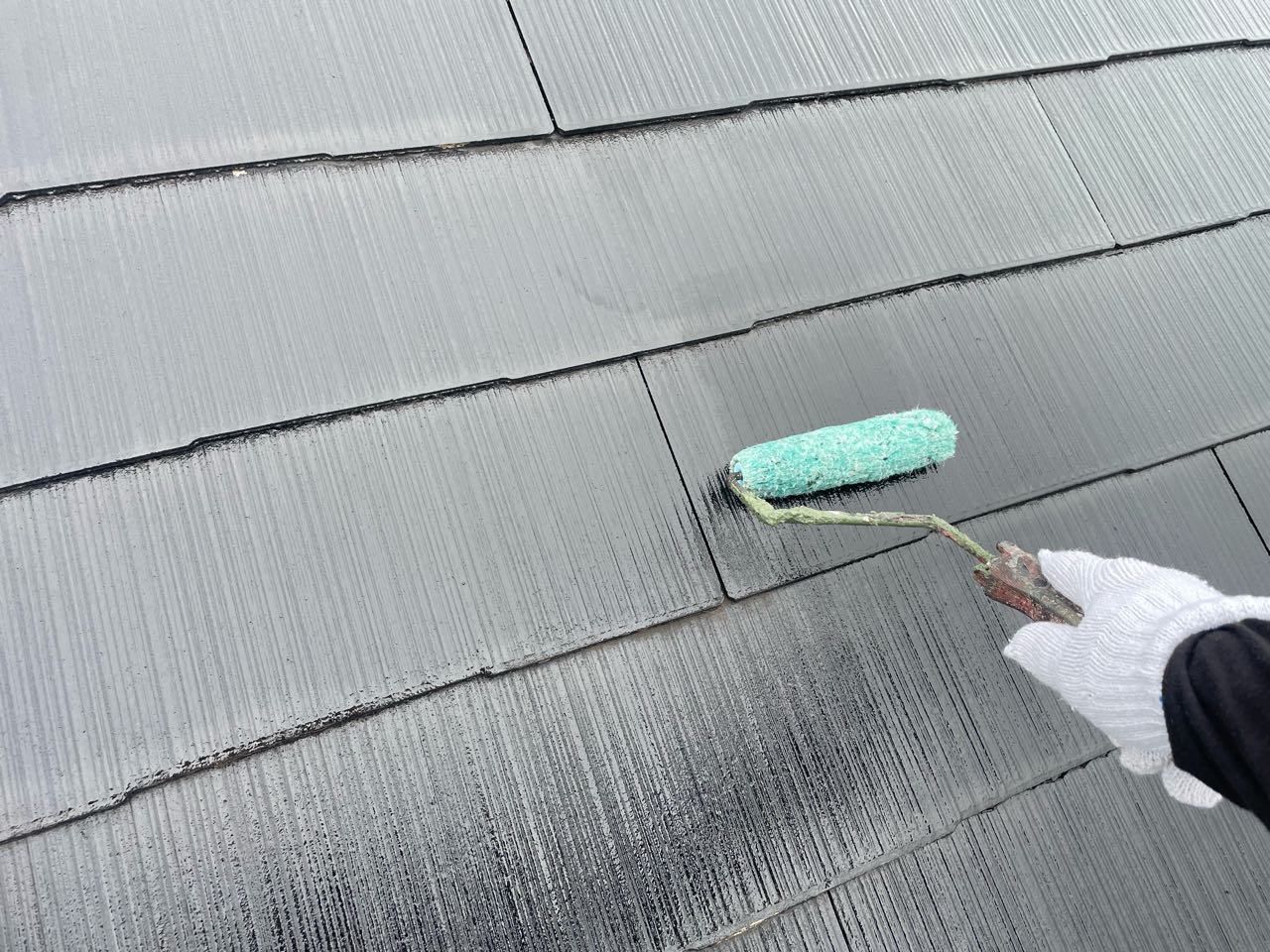 シーラー塗布2回目です。