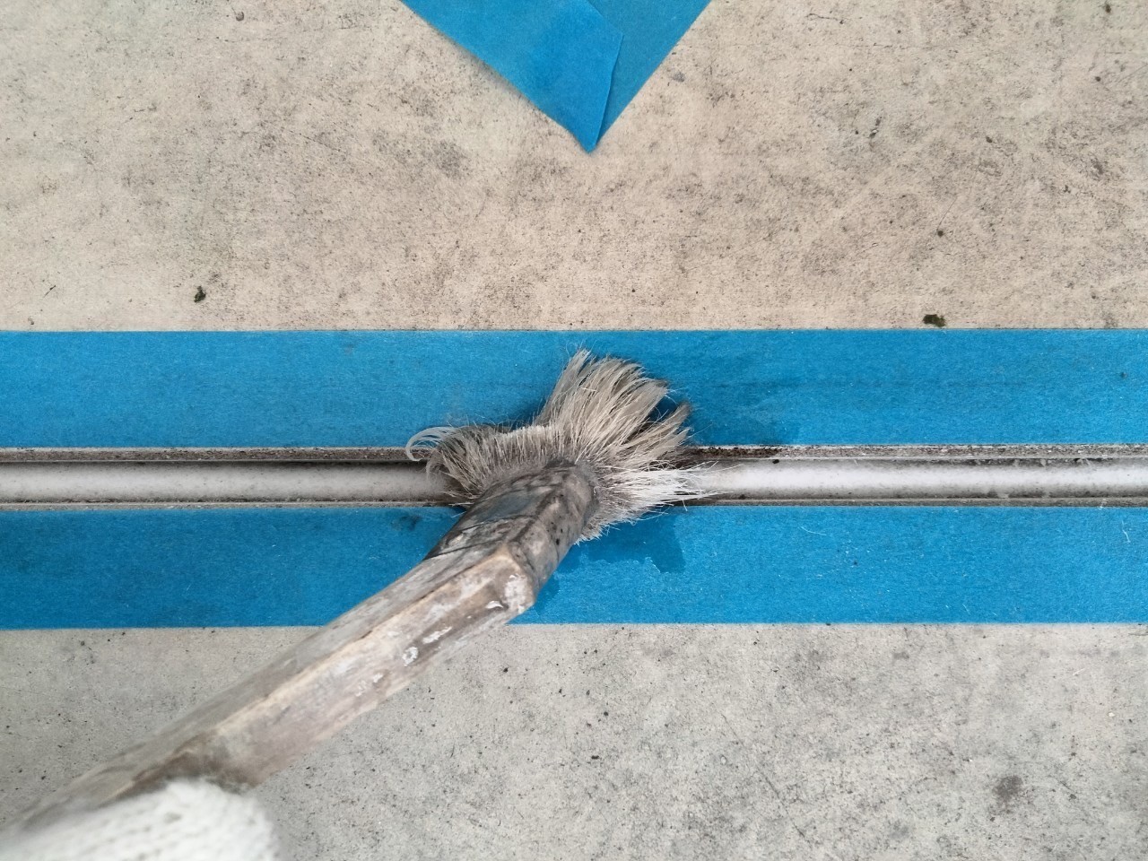 プライマー塗布します。