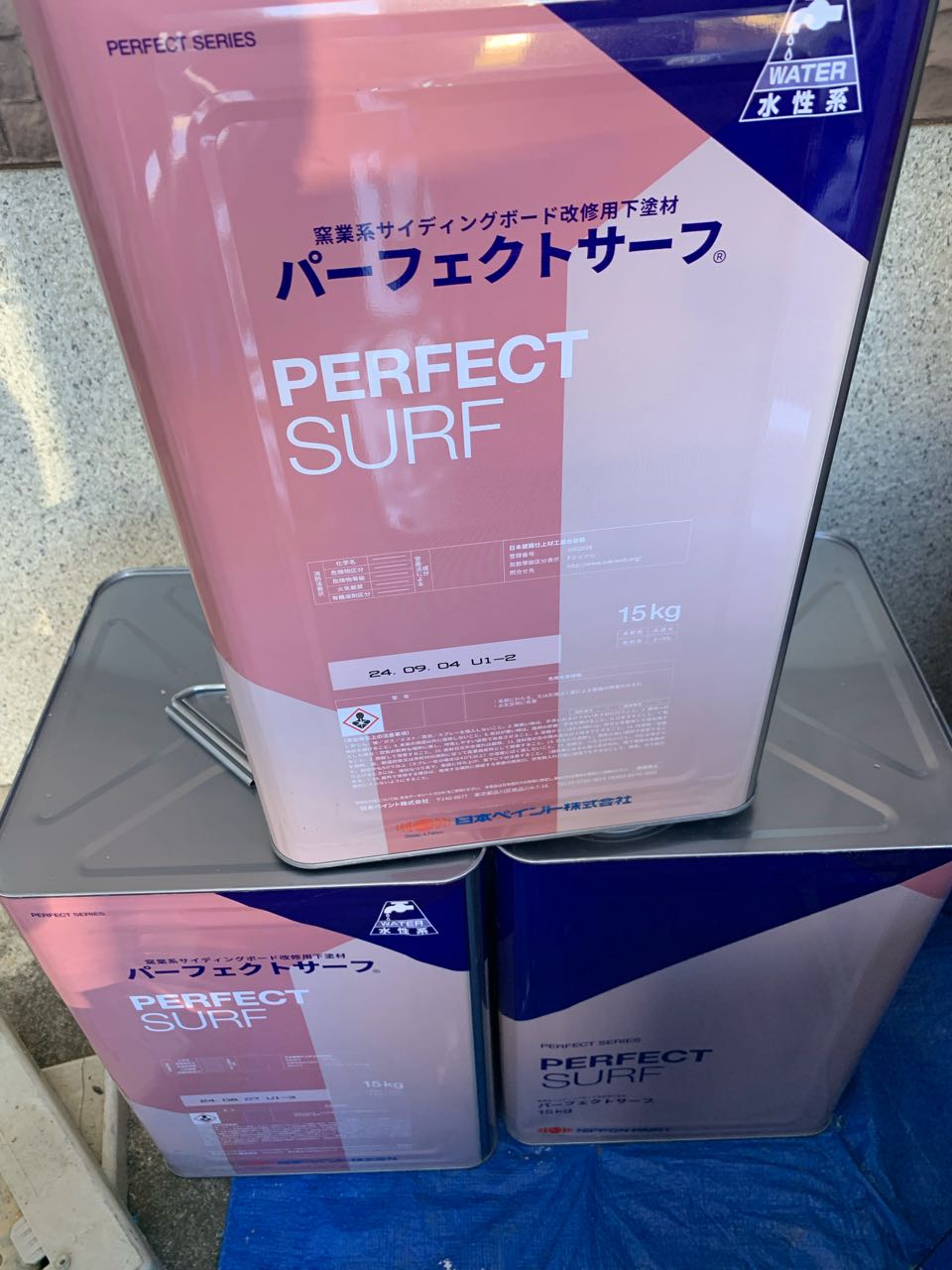 材料検収です。