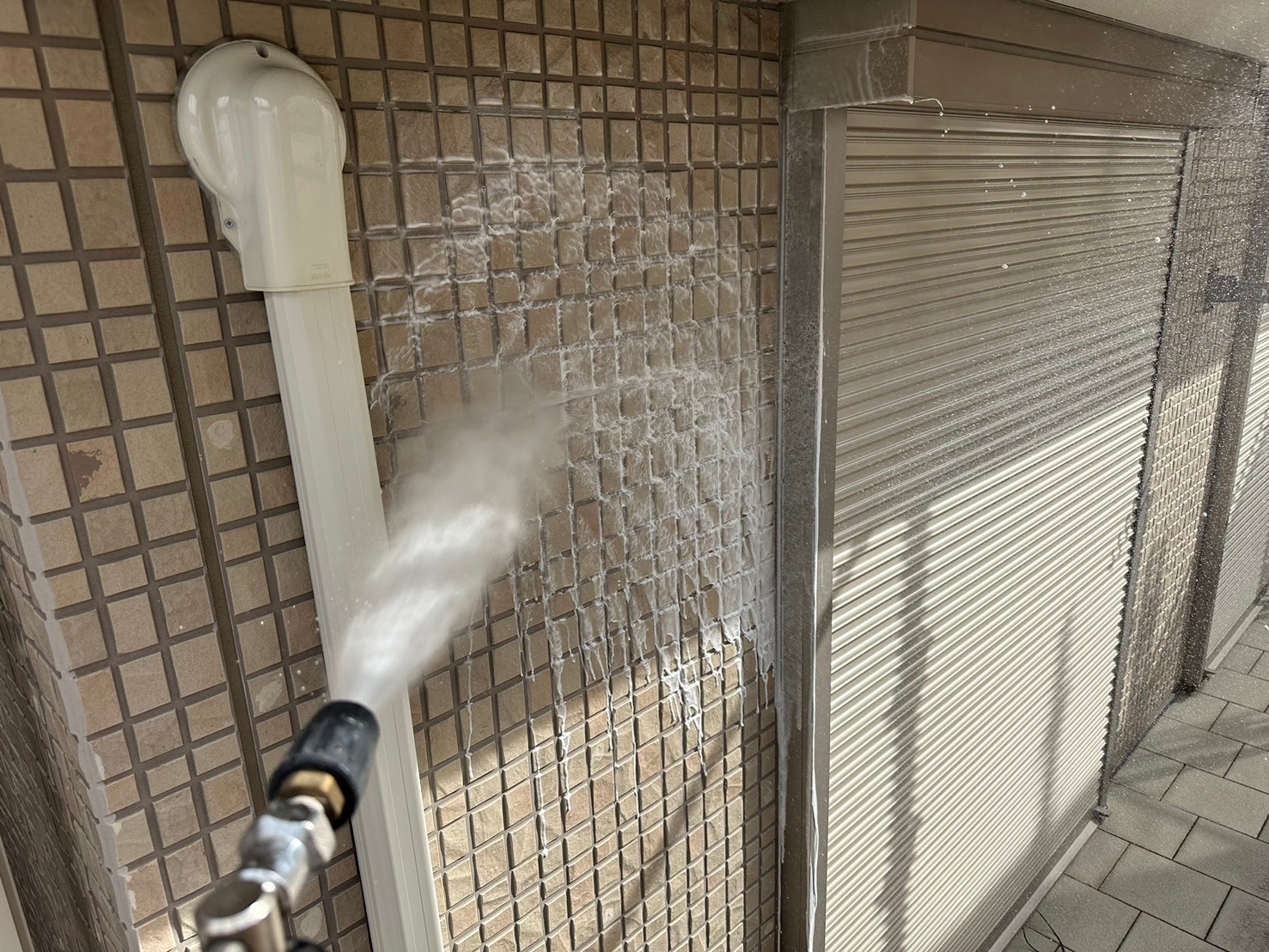 バイオ洗浄塗布です。