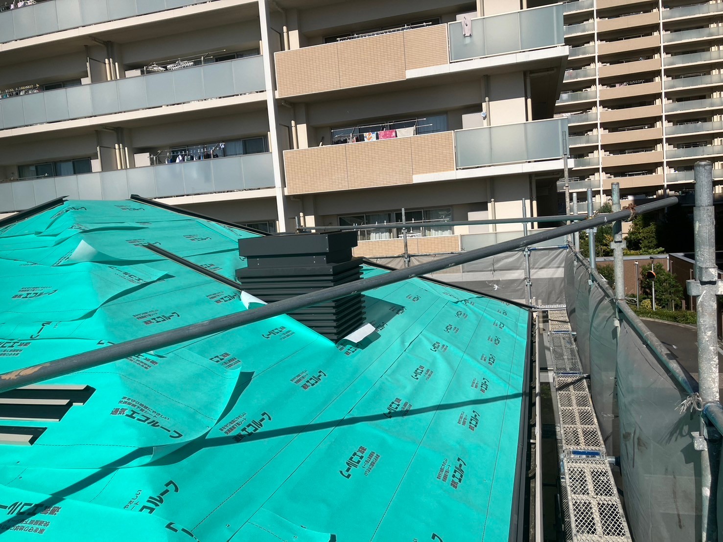 ルーフィングです。