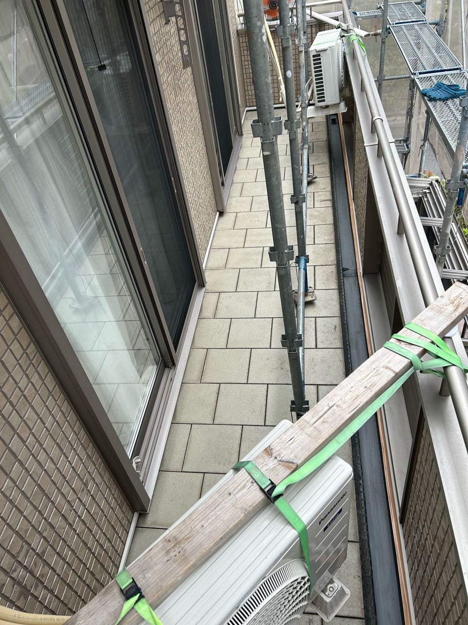 ケレン作業です。