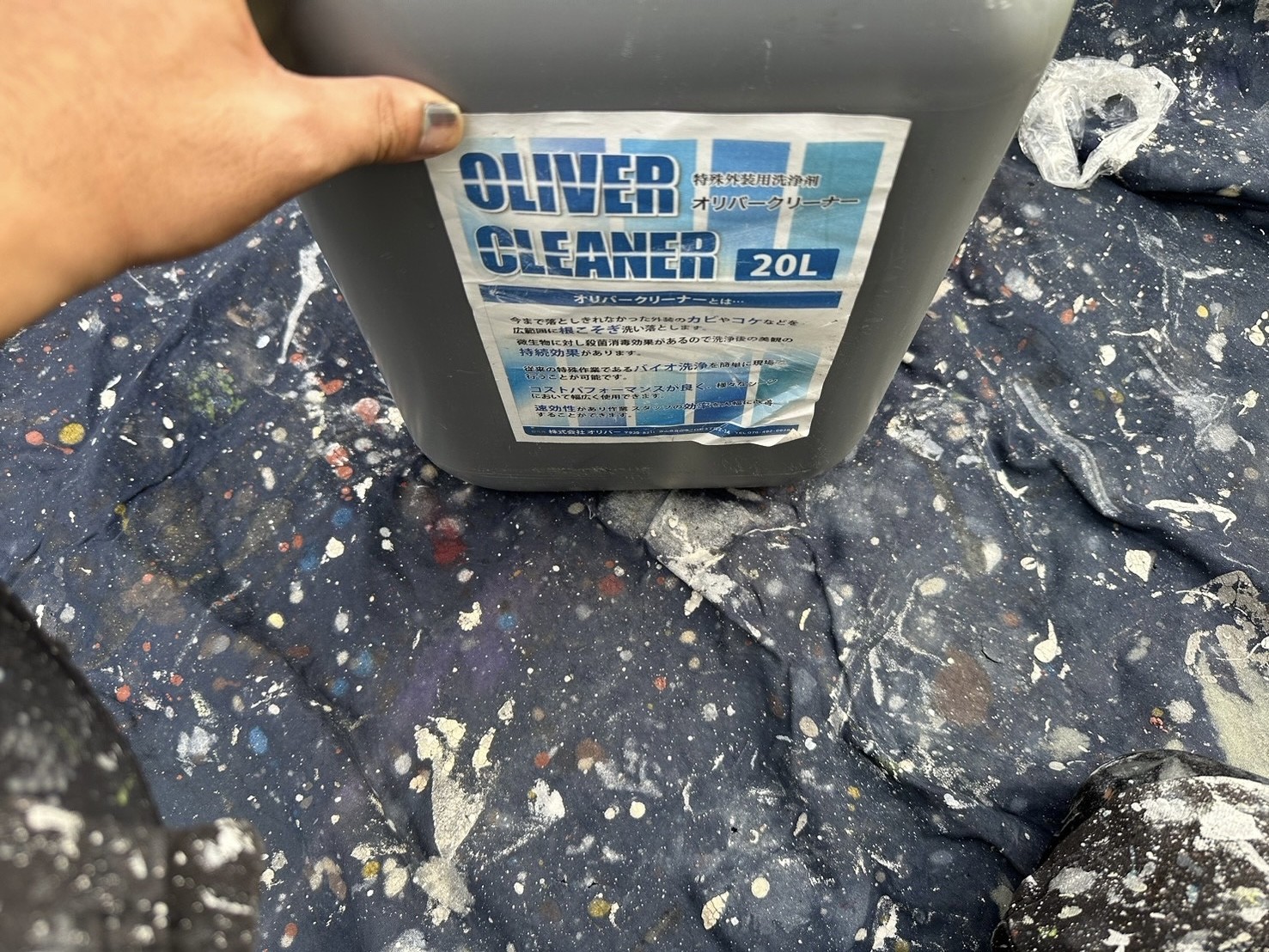 材料検収です。