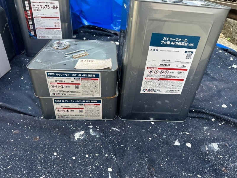 材料検収です。