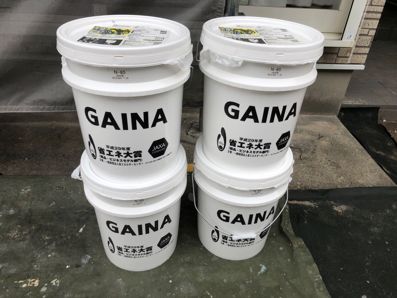 材料検収です。