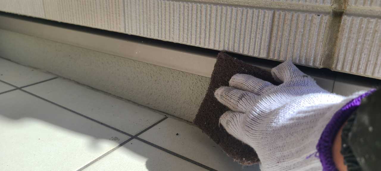 ケレン作業です。