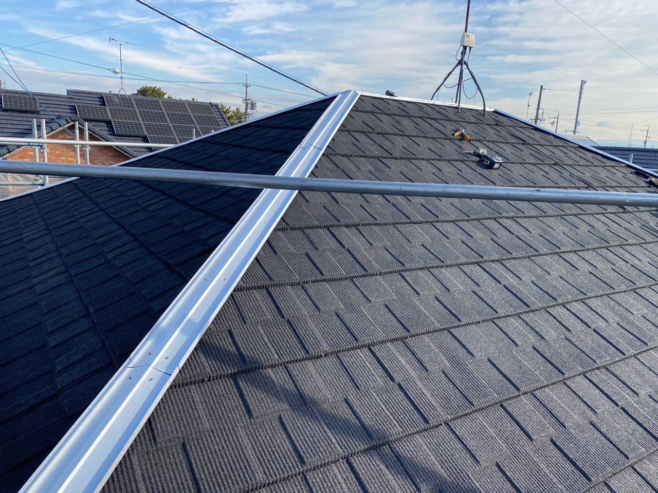 役物の施工です。