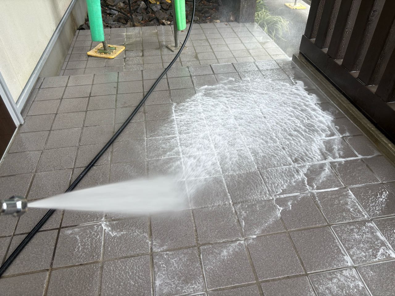 バイオ洗浄塗布です。