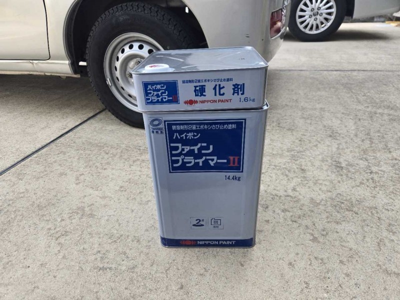 材料検収です。