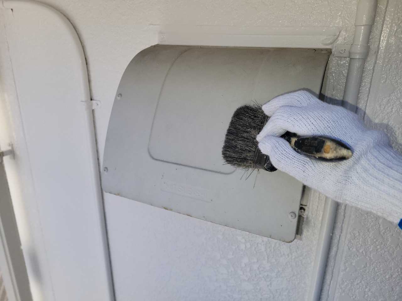 ケレン作業です。