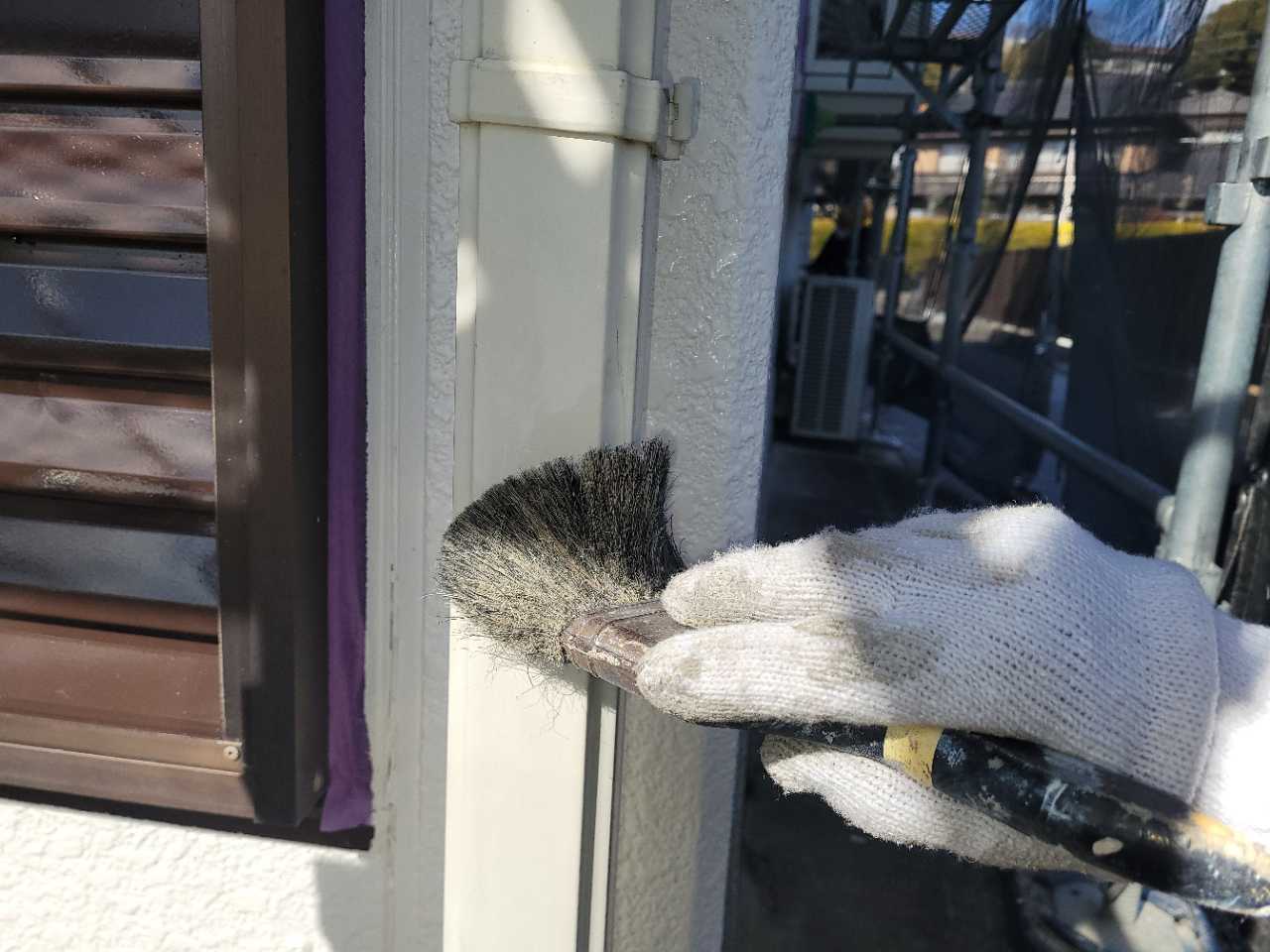 ケレン作業です。