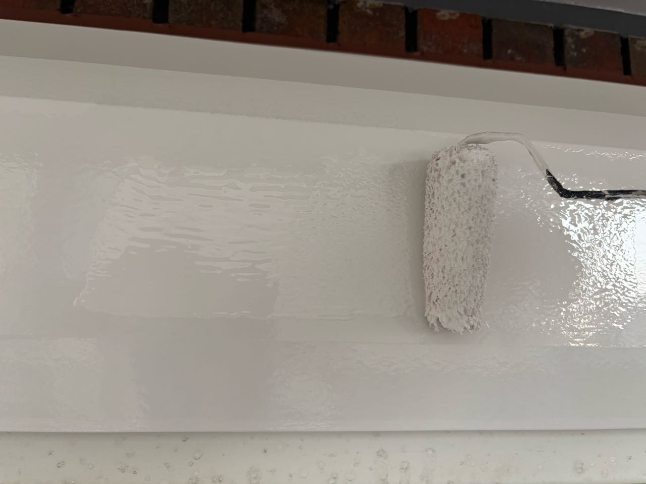 仕上げ塗装2回目です。