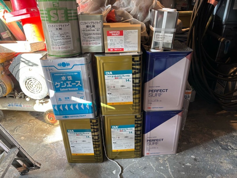 材料検収です。
