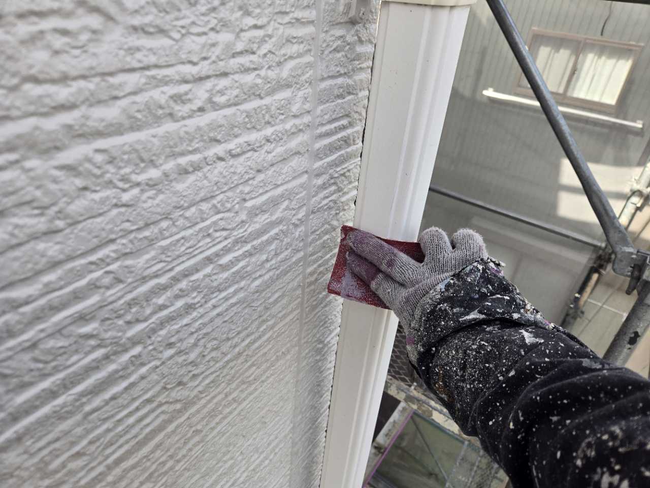 ケレン作業です。