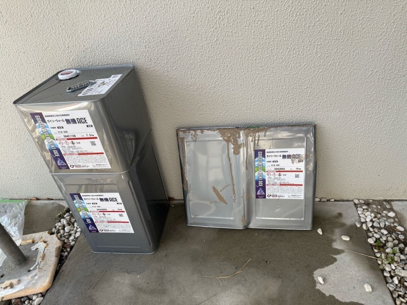 材料検収です。