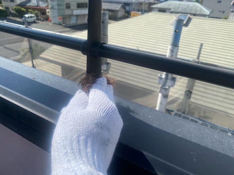 ケレン作業です。