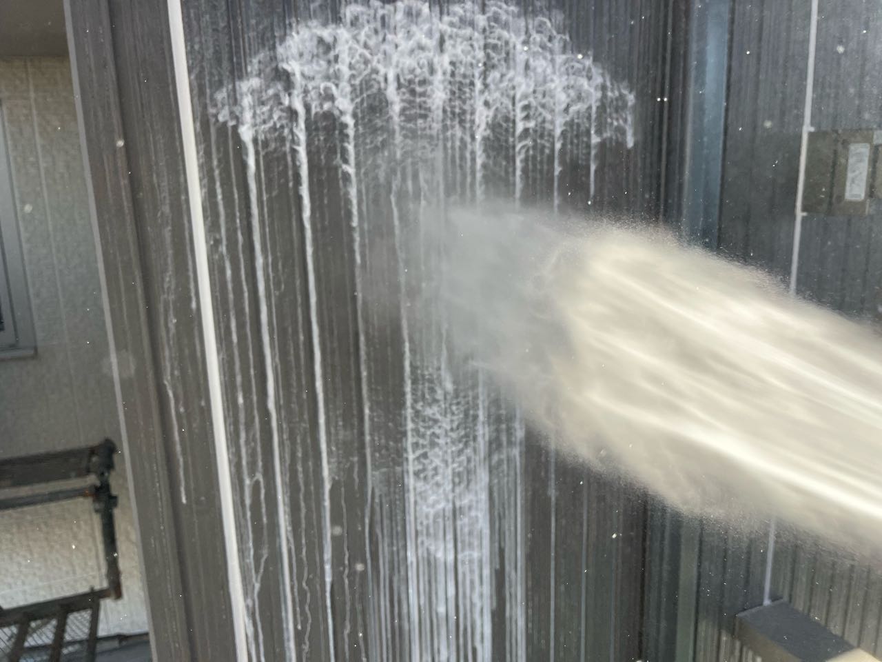 バイオ洗浄塗布です。