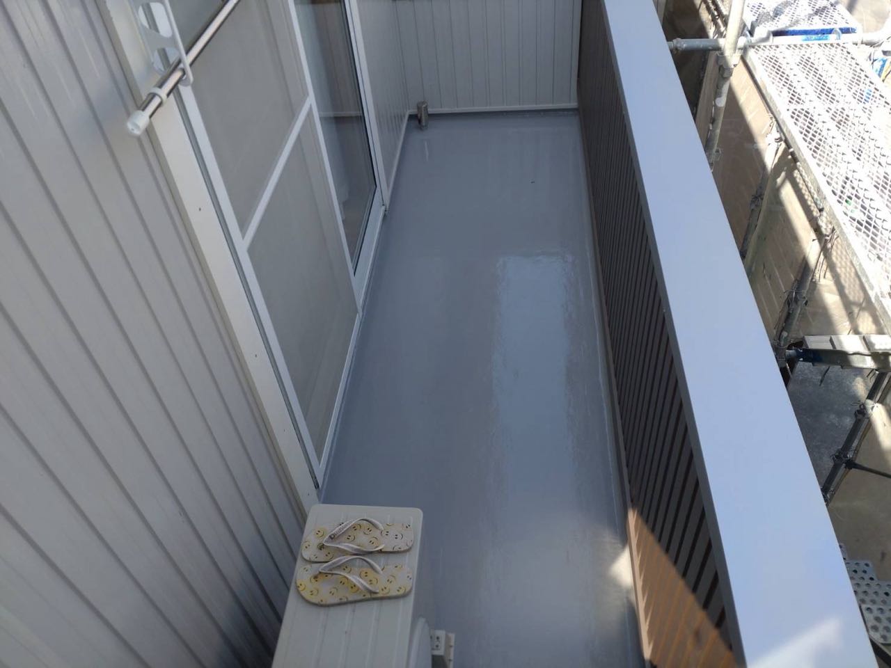 トップコート塗布。