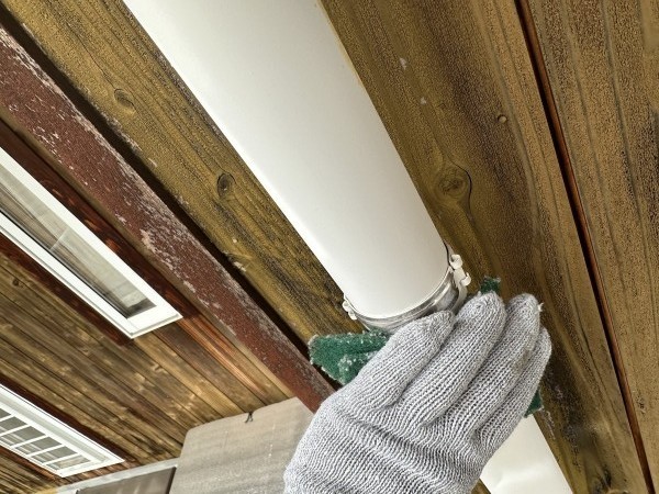 ケレン作業です。