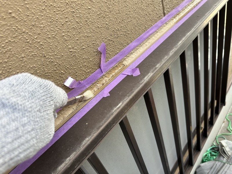 プライマー塗布します。