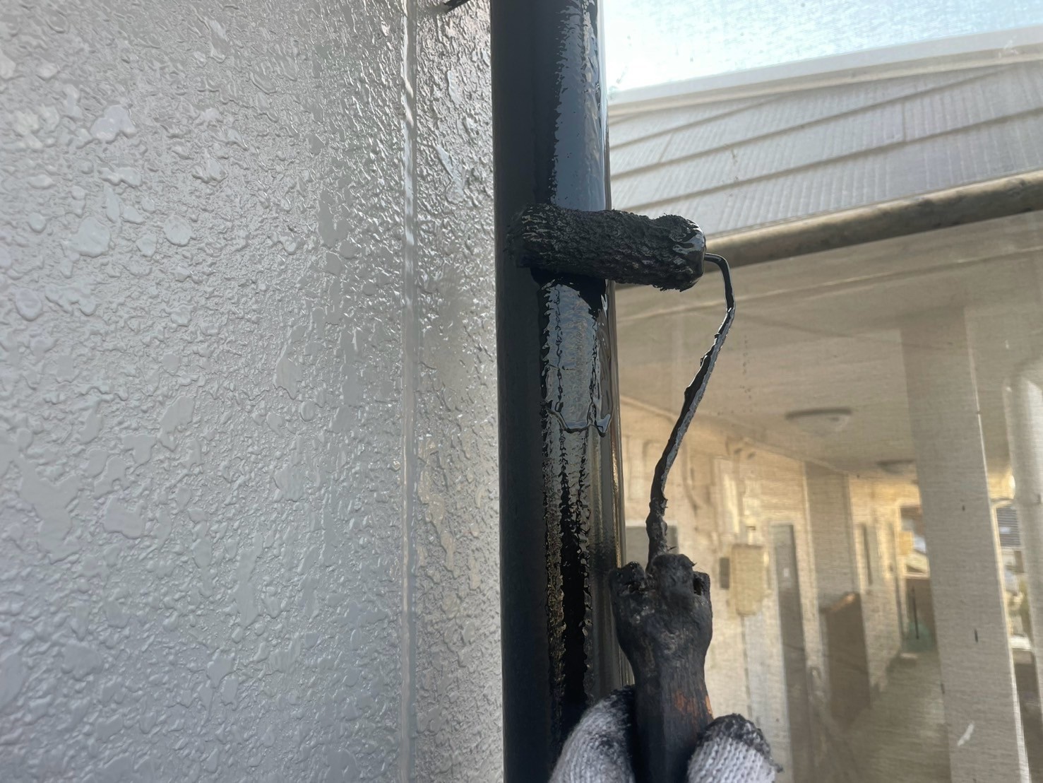 仕上げ塗装2回目です。