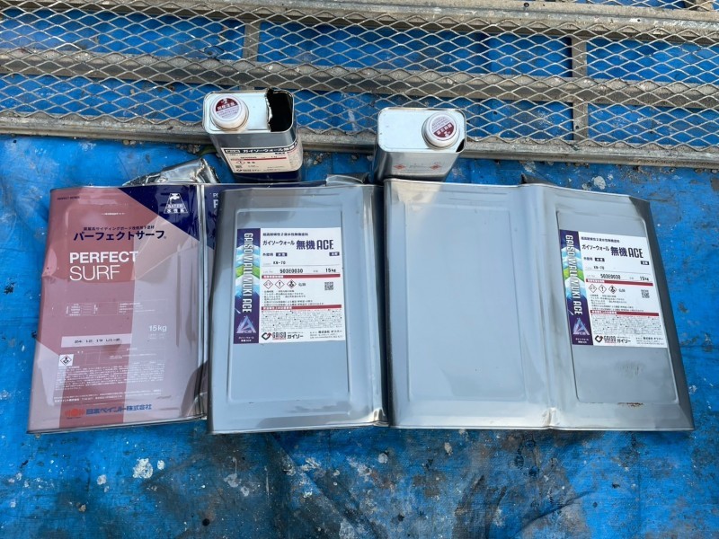 材料検収です。