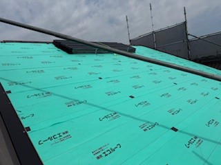 ルーフィングです。