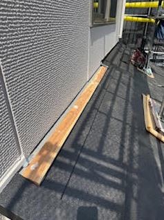 役物の施工です。