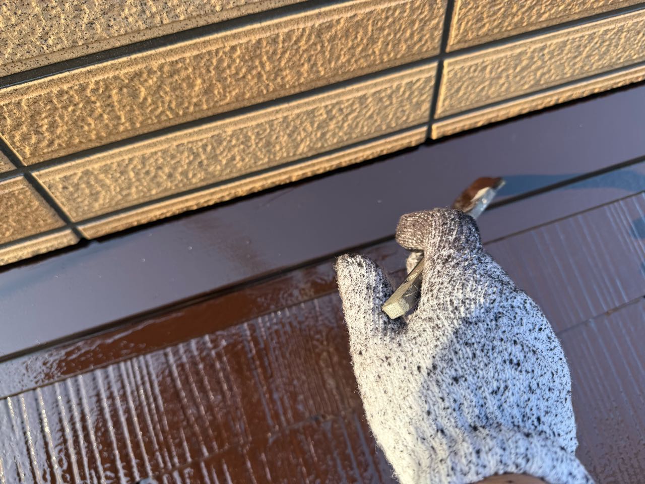 仕上げ塗装2回目です。