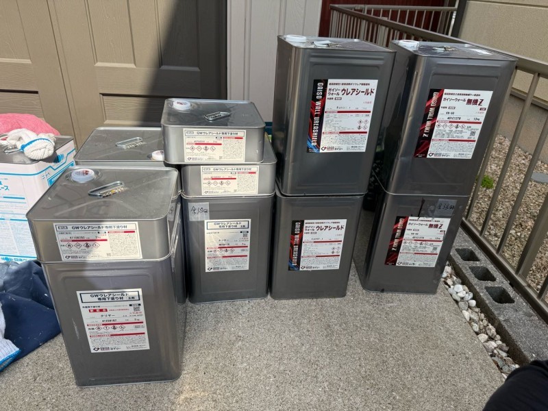 材料検収です。