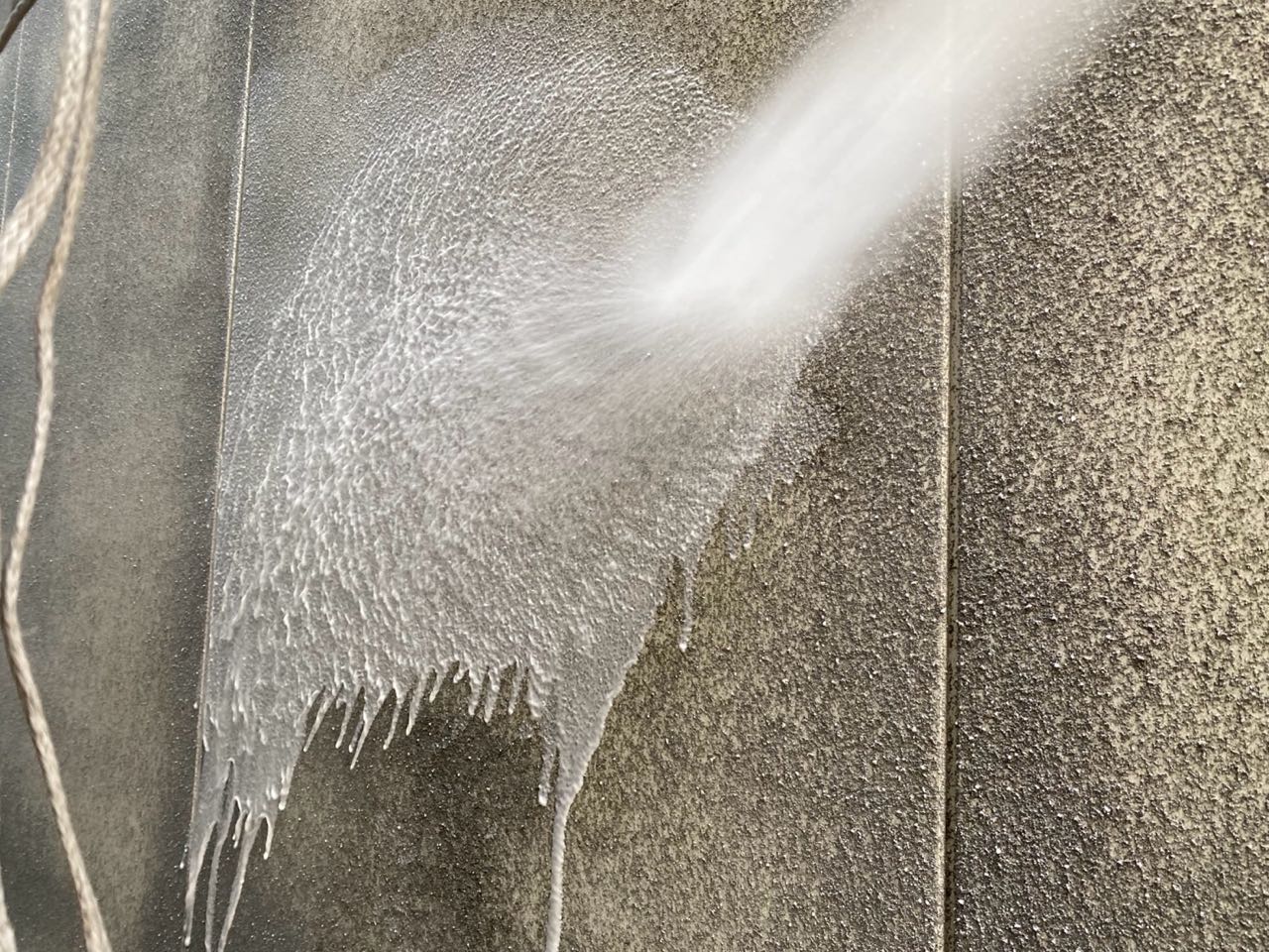 バイオ洗浄塗布です。