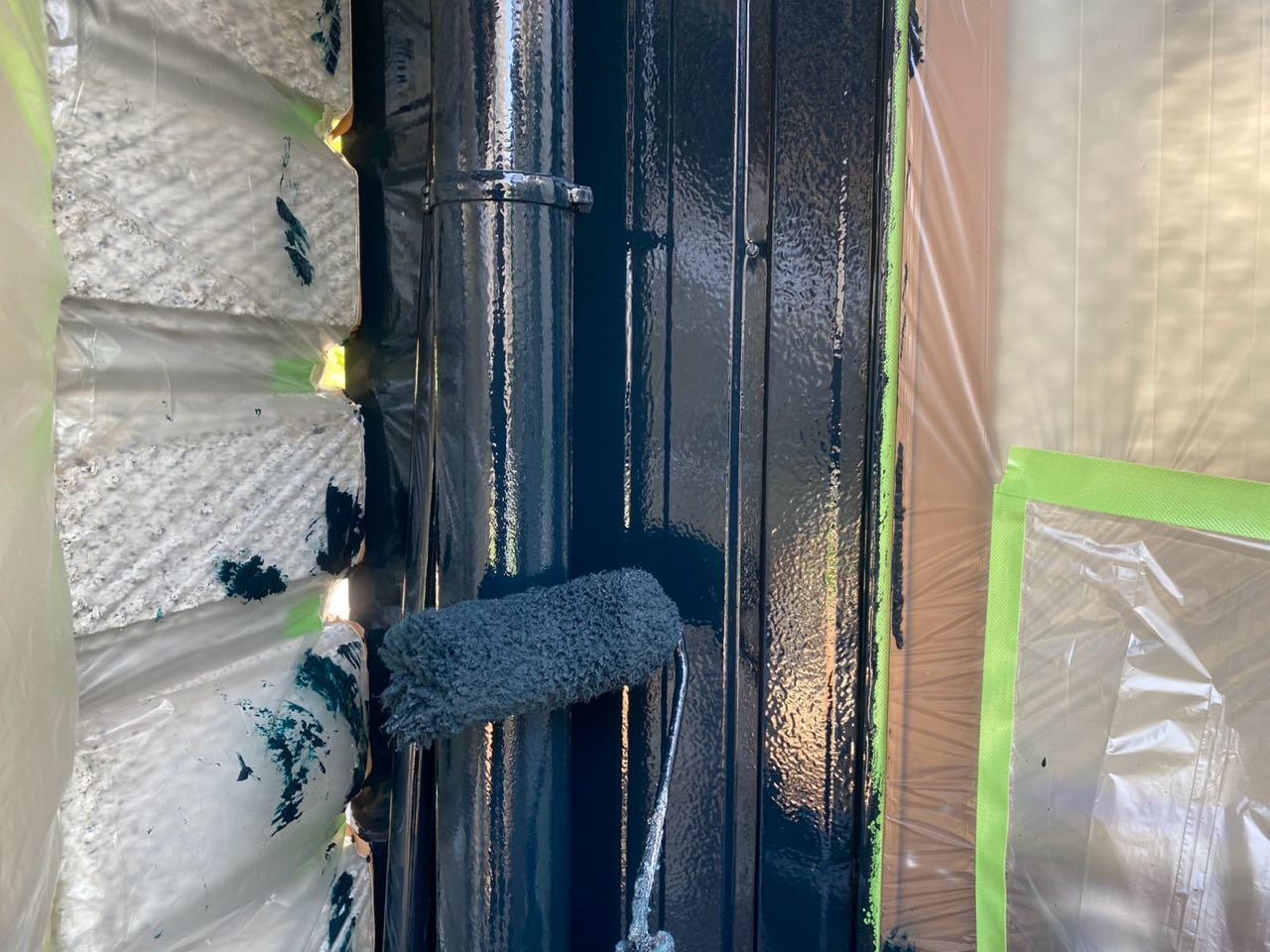 仕上げ塗装2回目です。