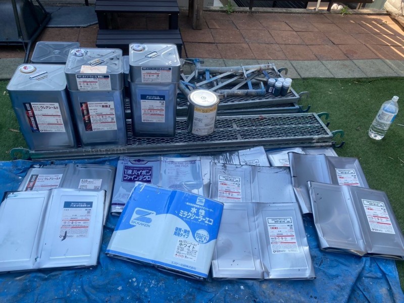 材料検収です。