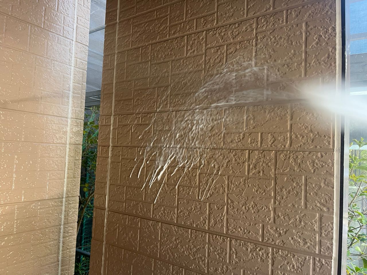 バイオ洗浄塗布です。