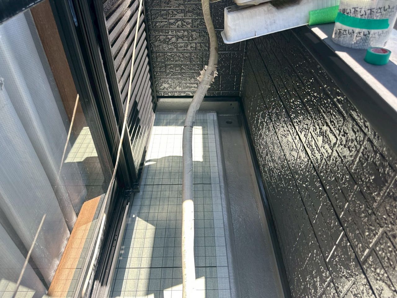 メッシュを貼り強度を上げます。