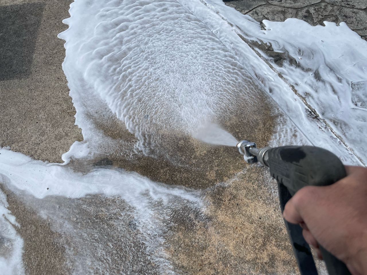 バイオ洗浄塗布です。