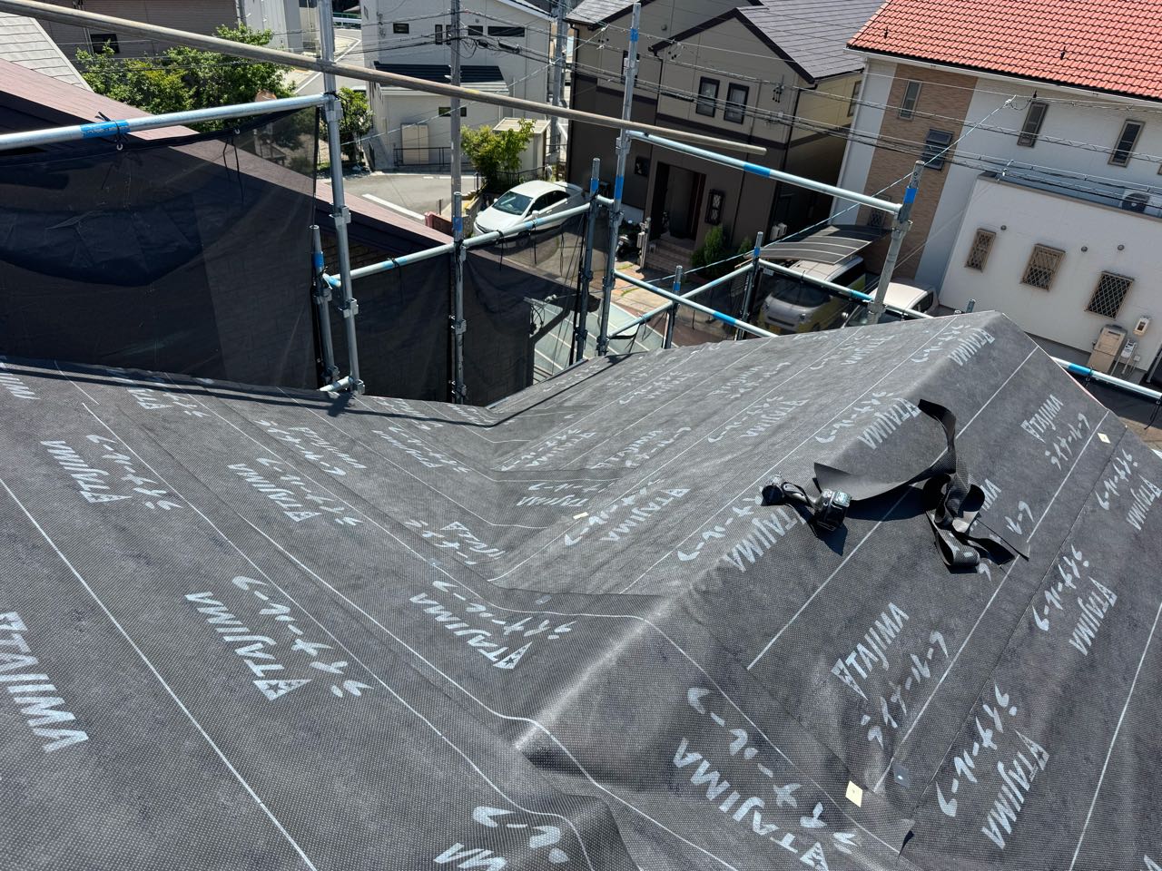 ルーフィングです。